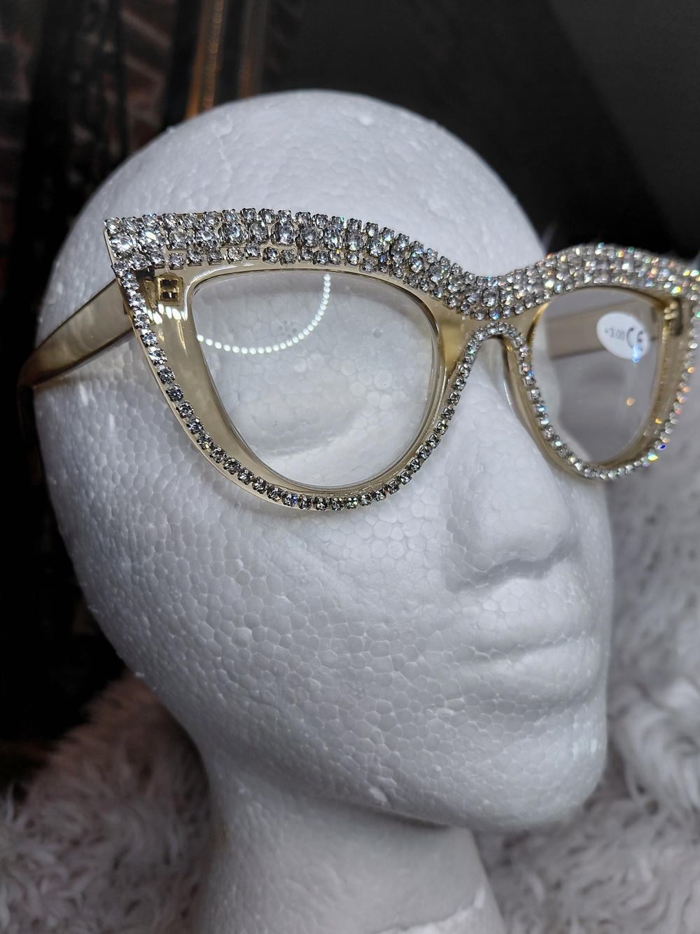 P3:00 FLAIR & SNAZZY Reading Glasses In CHAMPAGNE